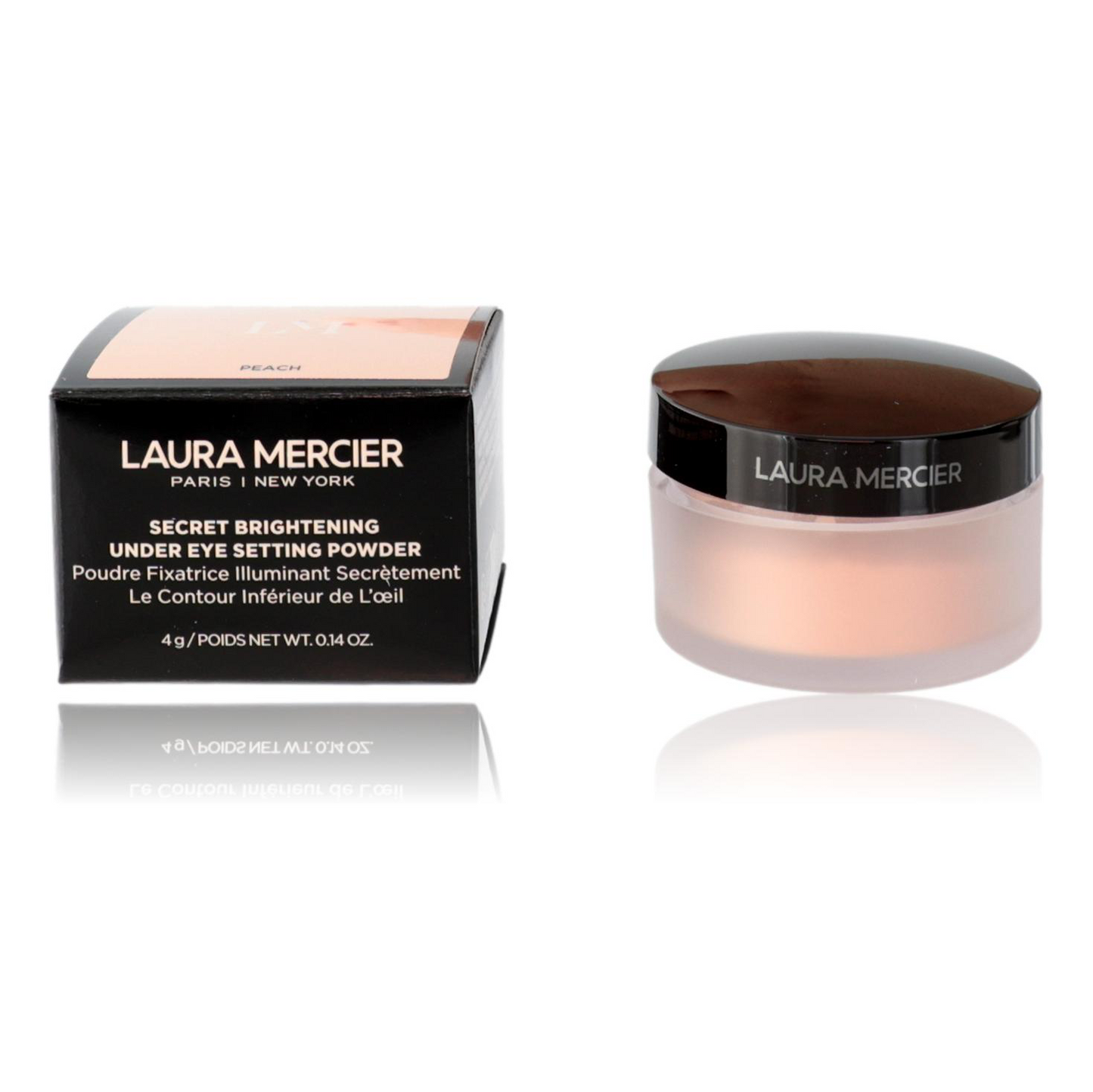 Secret Brightening Powder, Laura Mercier, 0.14oz Under Eye Setting Powder, Peach